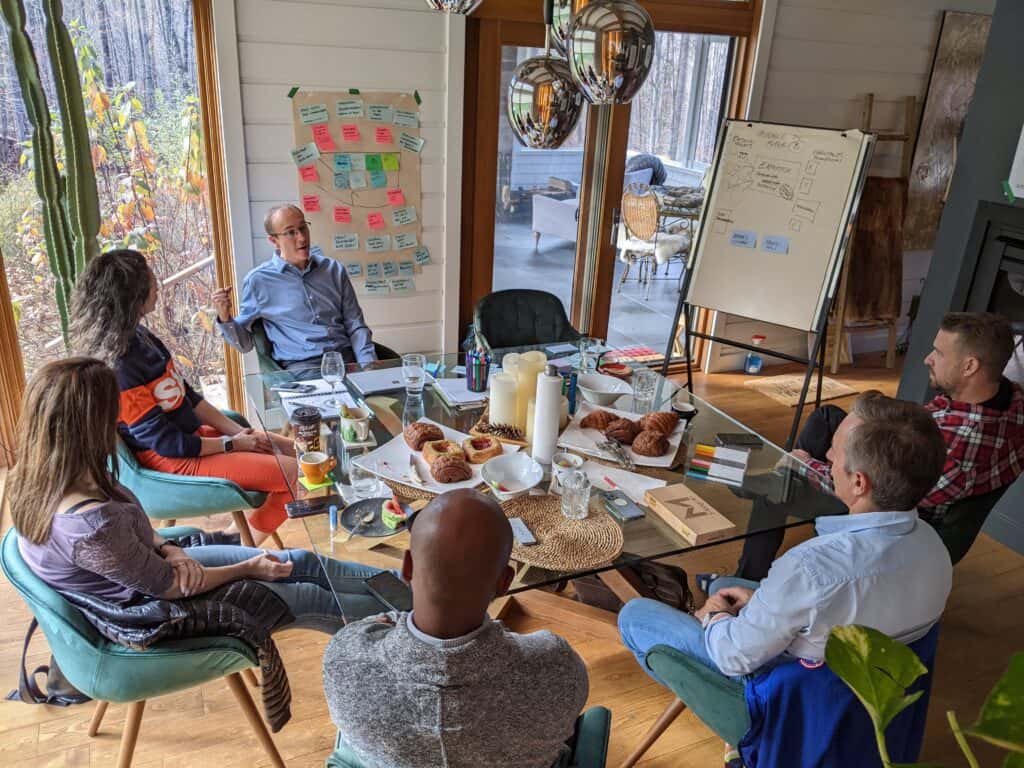 Eric facilitating a workshop